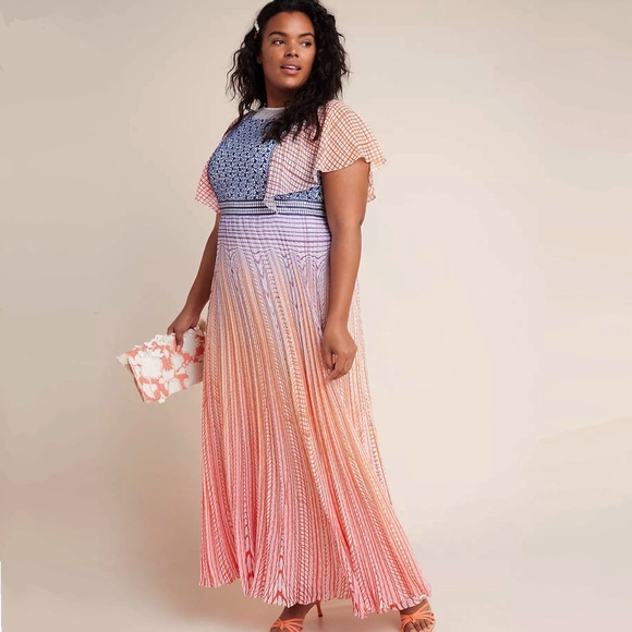 Anthropologie Geisha Designs Savita Maxi Dress